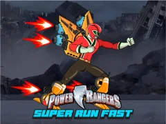 Žaidimas Power Rangers Super Run Fast internete
