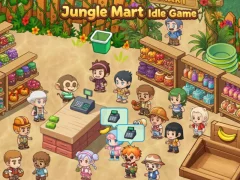 Žaidimas Jungle Mart idle game internete