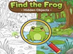 Žaidimas Find the Frog Hidden Objects internete