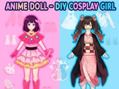 Žaidimas Anime Doll - DIY Cosplay Girl internete