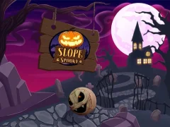 Žaidimas Slope Spooky internete