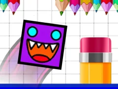 Žaidimas Geometry Jump Sketchy internete