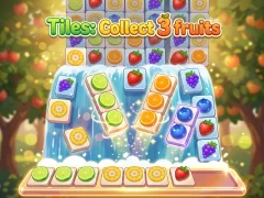 Žaidimas Tiles: Collect 3 fruits internete