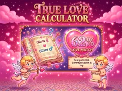 Žaidimas True Love Calculator internete