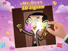 Žaidimas Mr. Bean 3D Jigsaw internete