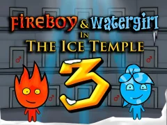 Žaidimas Fireboy and Watergirl 3 - The Ice Temple internete