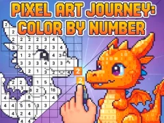 Žaidimas Draw picture by numbers Pixel Art internete