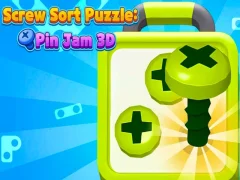 Žaidimas Screw Sort Puzzle: Pin Jam 3D internete