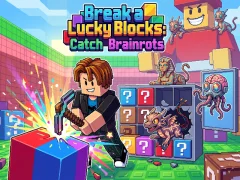 Žaidimas Break a Lucky Blocks: Catch Brainrots internete