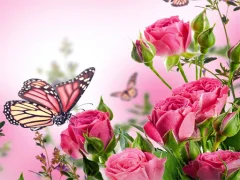 Žaidimas Butterflies Puzzle internete