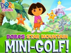 Žaidimas Dora The explorer Dora's Star Mountain Mini-Golf internete