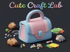 Žaidimas Cute Craft Lab internete