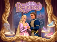 Žaidimas Barbie Rapunzel internete