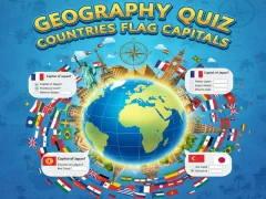 Žaidimas Geography Quiz Countries Flag Capitals internete