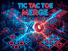 Žaidimas Tic Tac Toe Merge internete