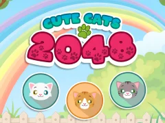 Žaidimas Cute Cats 2048 internete