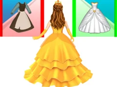Žaidimas Princess Dress Up Run internete