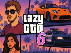 Žaidimas Lazy GTO 6 internete