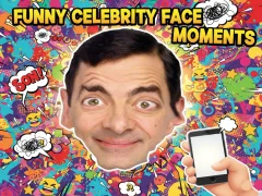 Žaidimas Funny Celebrity Face Moments internete