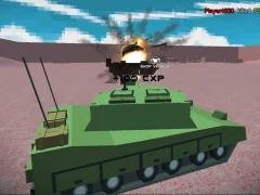 Žaidimas Helicopter and Tank Battle Desert Storm Multiplayer internete