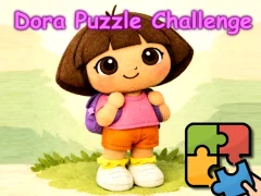 Žaidimas Dora Puzzle Challenge internete