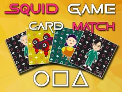 Žaidimas Squid Game Memory Card Match internete