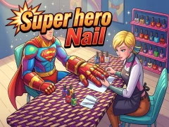Žaidimas Super hero Nail internete