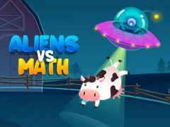 Žaidimas Aliens Vs Math internete