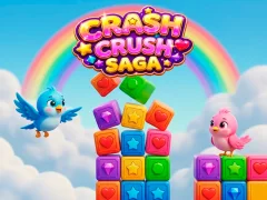 Žaidimas Crash Crush Saga internete