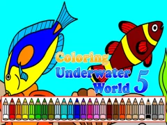 Žaidimas Coloring Underwater World 5 internete