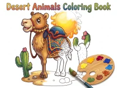 Žaidimas Desert Animals Coloring Book internete