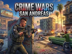 Žaidimas Crime Wars San Andreas internete
