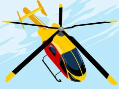 Žaidimas Dangerous Helicopter Jigsaw internete