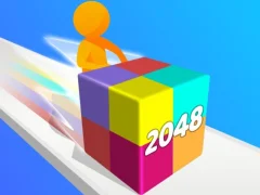 Žaidimas Geometry Stack 2048 Run internete