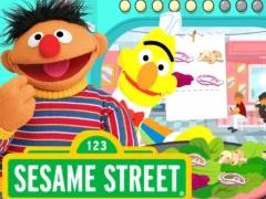 Žaidimas 123 Sesame Street: Super Salad Diner internete