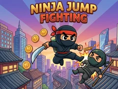 Žaidimas Ninja Jump fighting internete