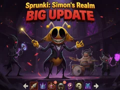 Žaidimas Sprunki: Simon’s Realm Big Update internete