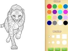Žaidimas Wild Animals Coloring Book internete
