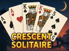 Žaidimas Crescent Solitaire internete