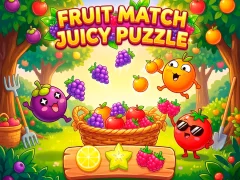 Žaidimas Fruit Match Juicy Puzzle internete