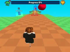 Žaidimas Obby Pogo Parkour! internete