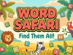 Žaidimas Word Safari internete