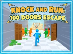 Žaidimas Knock and Run. 100 Doors Escape internete