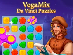 Žaidimas VegaMix Da Vinci Puzzles internete