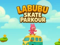 Žaidimas Labubu Skate Parkour internete