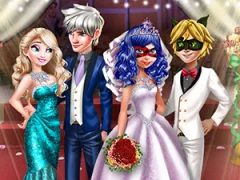 Žaidimas Ladybug Wedding Royal Guests internete