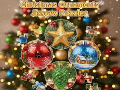 Žaidimas Christmas Ornaments Jigsaw Puzzles internete