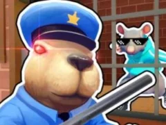 Žaidimas Obby Escape: Prison Rat Dance internete