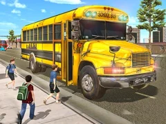 Žaidimas City School Bus Driving internete