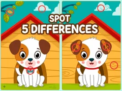 Žaidimas Spot 5 Differences internete